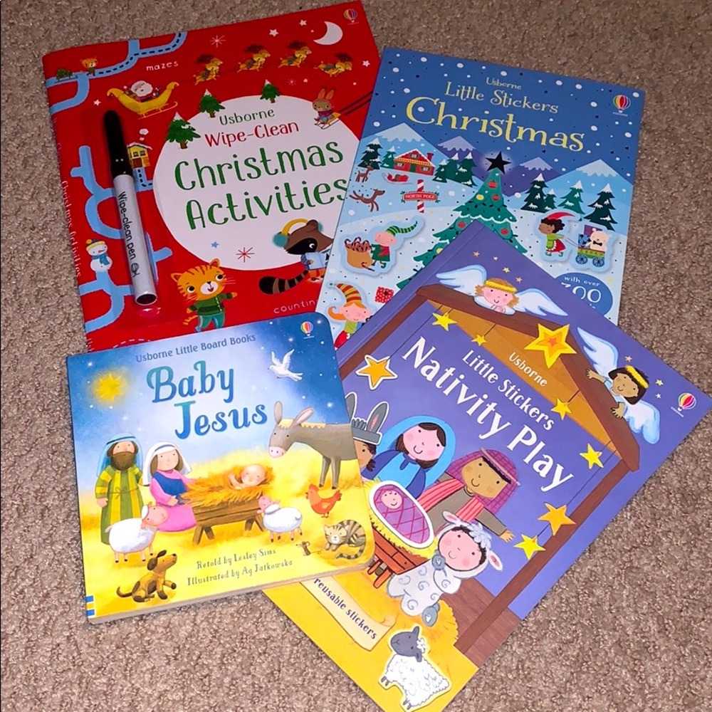 Usborne Christmas activity book bundle